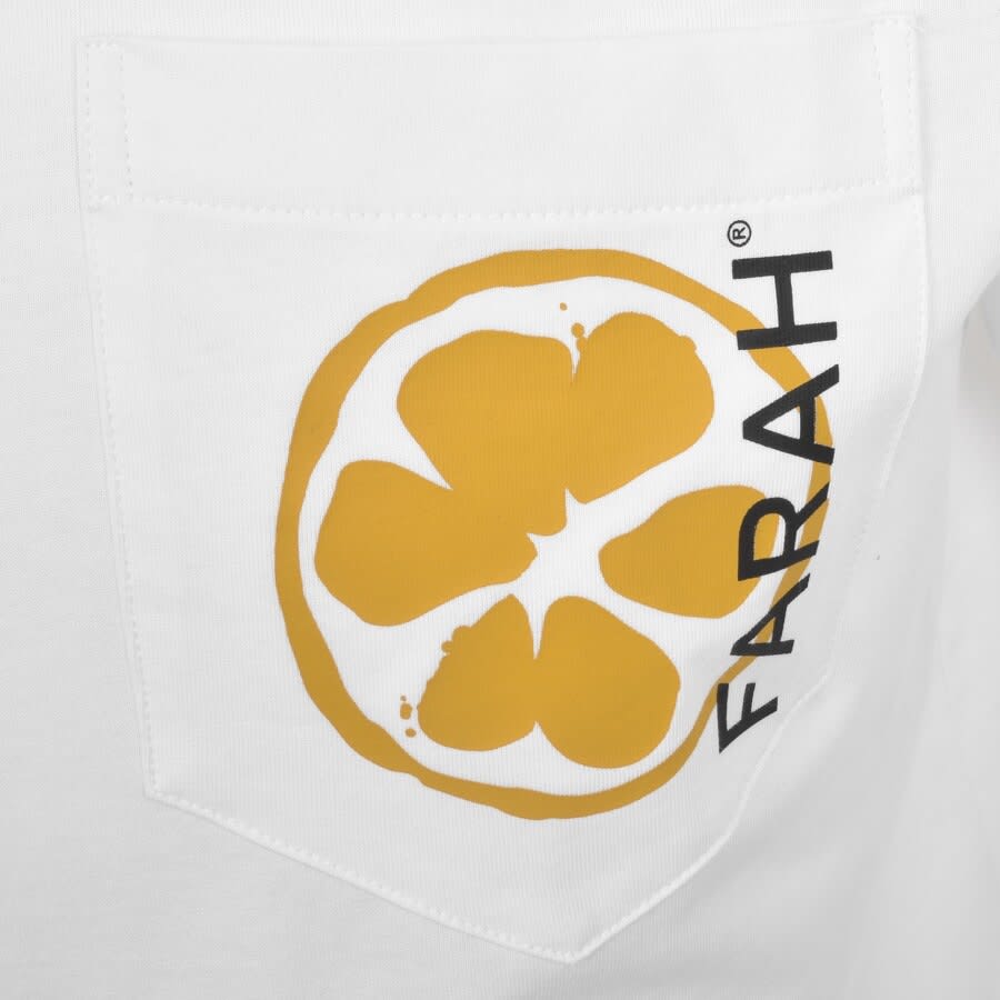 Alternative Image for ProductFarah Vintage Preston T Shirt White3