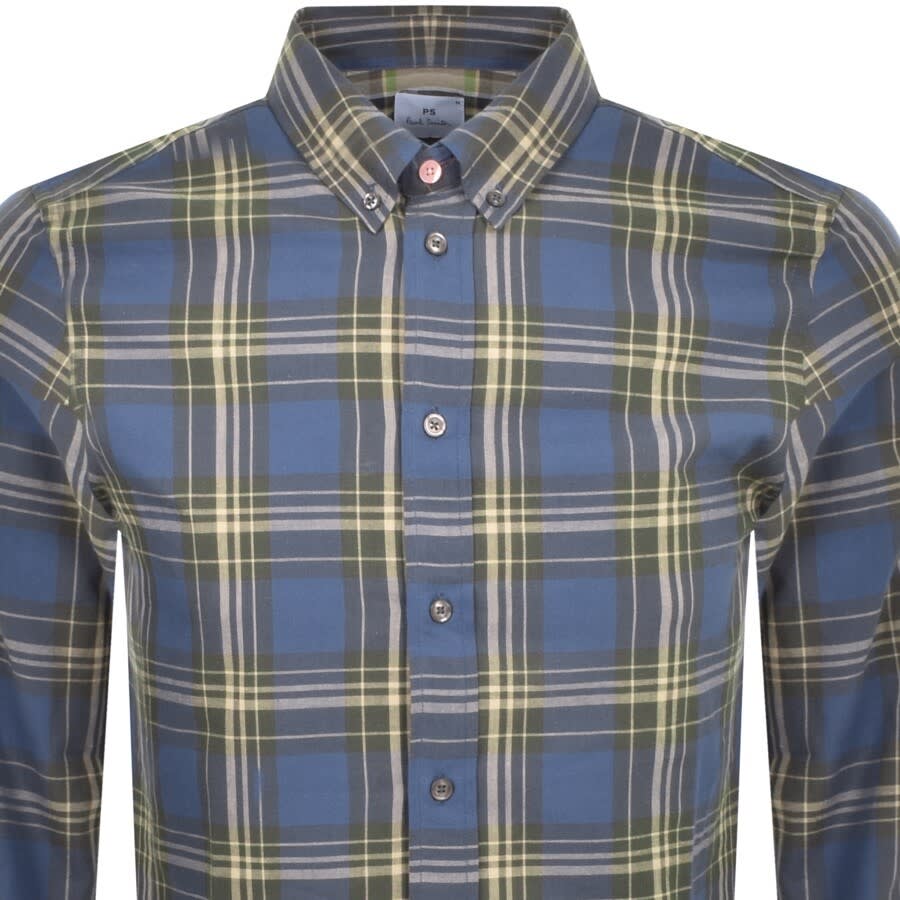 Alternative Image for ProductPS By Paul Smith Long Sleeve Shirt Blue2