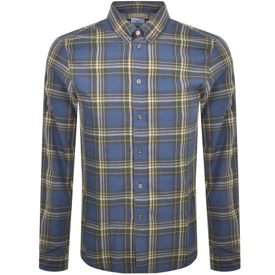 Alternative Image for ProductPS By Paul Smith Long Sleeve Shirt Blue1