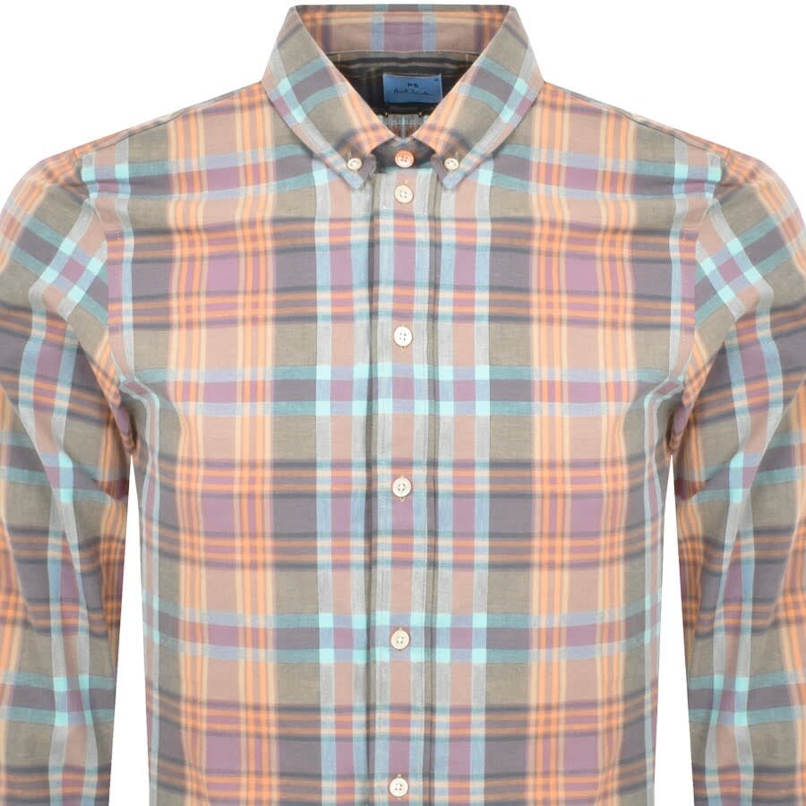 Alternative Image for ProductPS By Paul Smith Long Sleeve Shirt Purple2