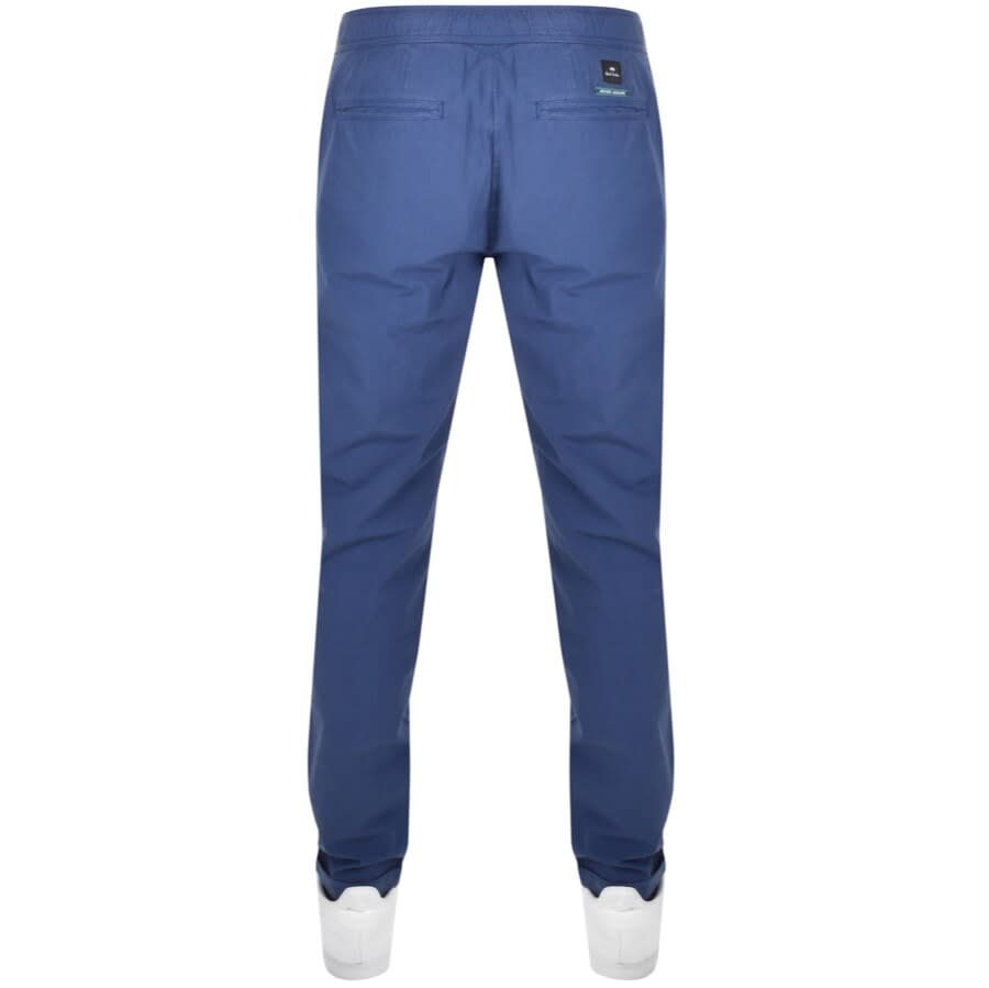 Alternative Image for ProductPS By Paul Smith Drawcord Trousers Blue2