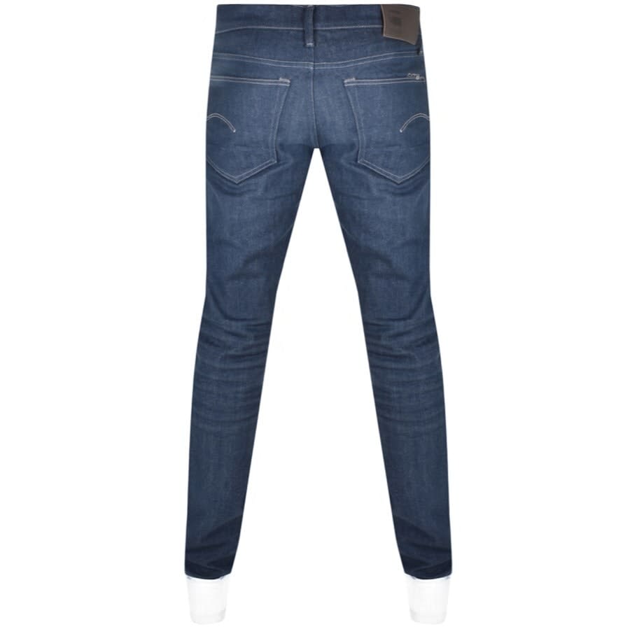 Alternative Image for ProductG Star Raw 3301 Tapered Jeans Dark Wash Blue2