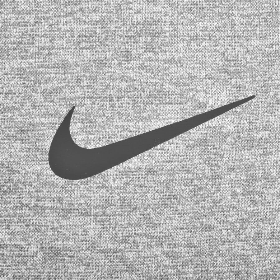 Alternative Image for ProductNike Training Full Zip Logo Hoodie Grey3