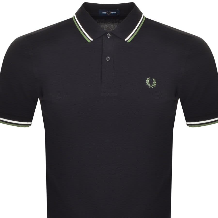 Alternative Image for ProductFred Perry Twin Tipped Polo T Shirt Black2