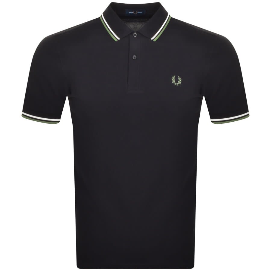 Alternative Image for ProductFred Perry Twin Tipped Polo T Shirt Black1