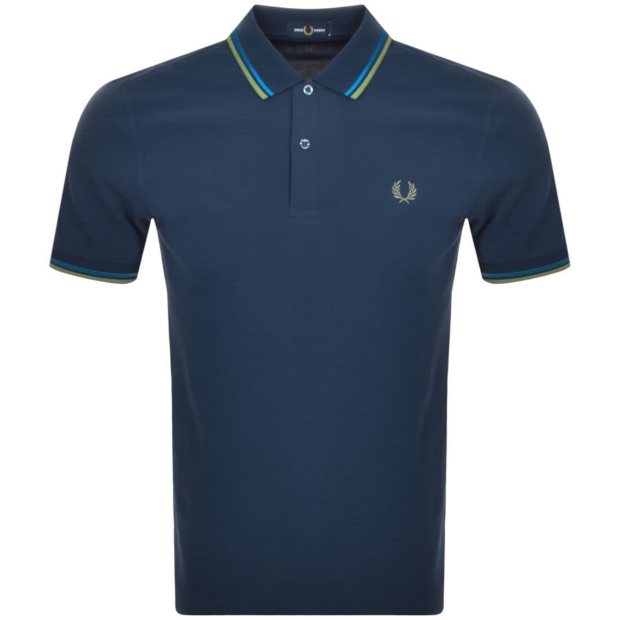 Alternative Image for ProductFred Perry Twin Tipped Polo T Shirt Navy1