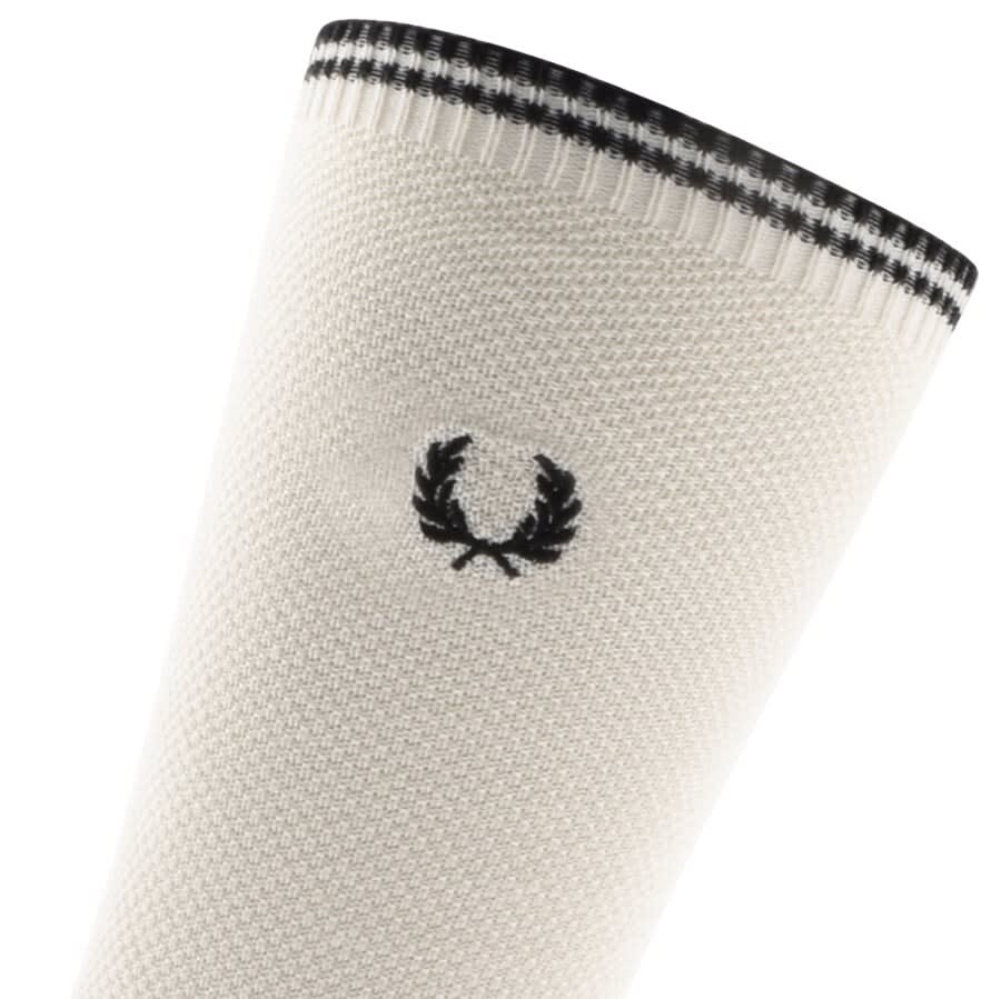 Alternative Image for ProductFred Perry Logo Tipped Socks Cream3