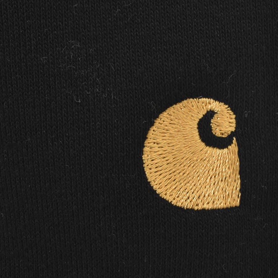 Alternative Image for ProductCarhartt Chase Half Zip Sweatshirt Black3