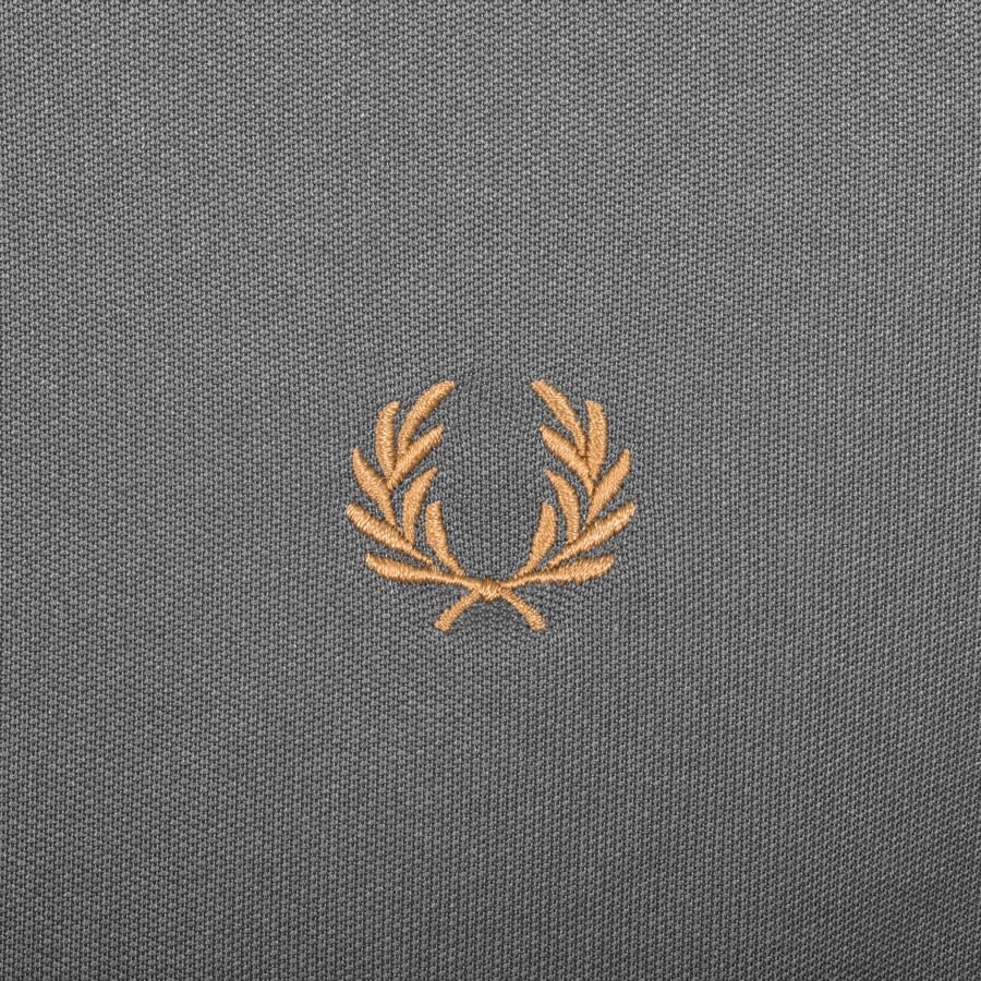 Alternative Image for ProductFred Perry Full Zip Track Top Grey3