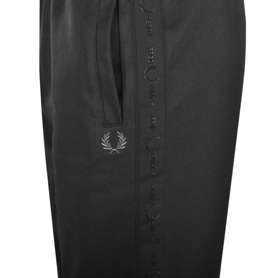 Alternative Image for ProductFred Perry Tape Jogging Bottoms In Black3