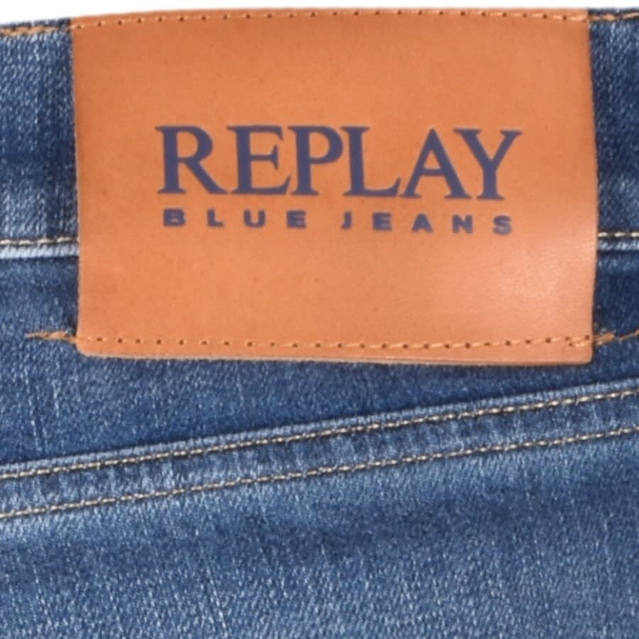 Alternative Image for ProductReplay MickyM Mid Wash Jeans Blue3