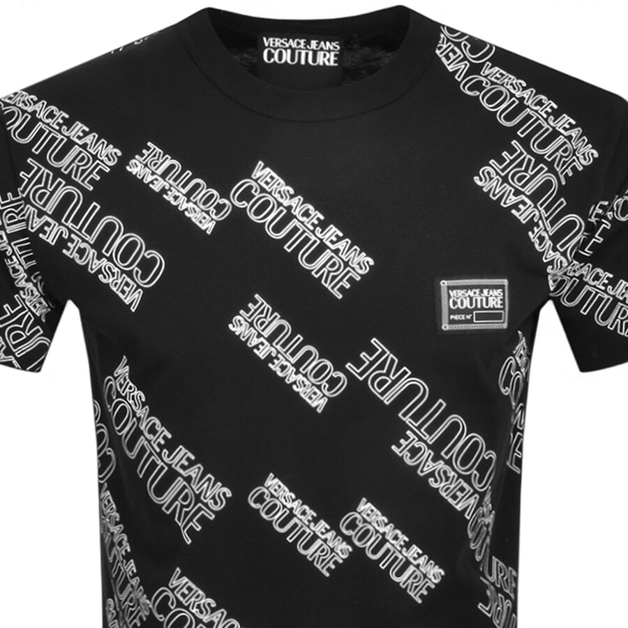 Alternative Image for ProductVersace Jeans Couture Logo T Shirt Black2