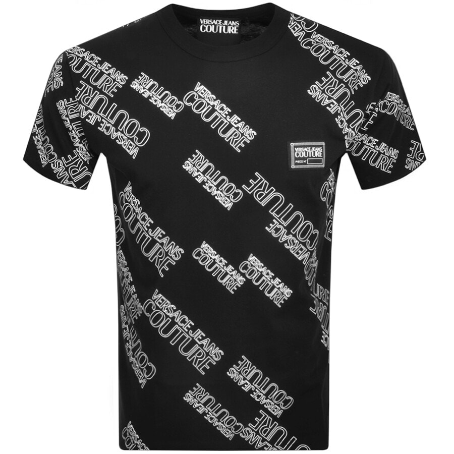 Alternative Image for ProductVersace Jeans Couture Logo T Shirt Black1