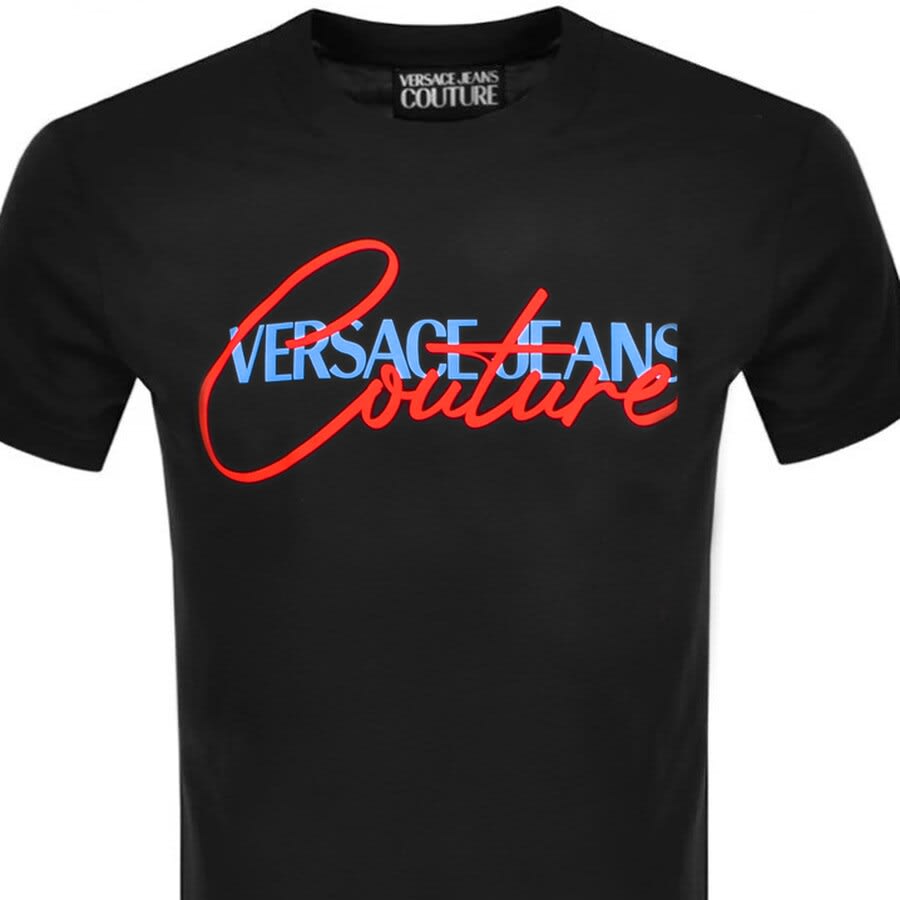Alternative Image for ProductVersace Jeans Couture Oversized T Shirt Black2