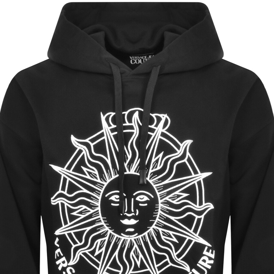 Alternative Image for ProductVersace Jeans Couture Sun Logo Hoodie Black2