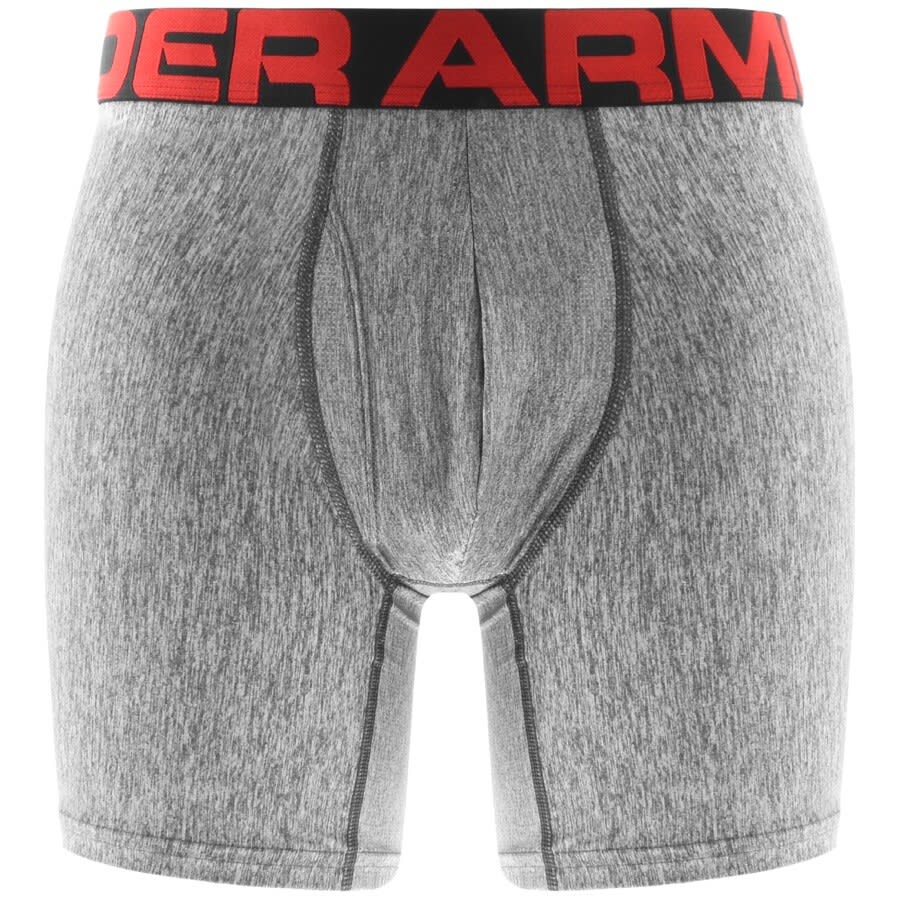 Alternative Image for ProductUnder Armour Boxerjock 2 Pack Boxer Shorts Grey3