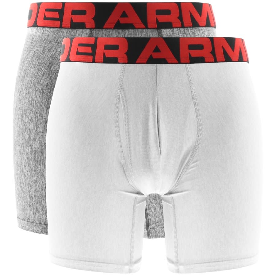 Alternative Image for ProductUnder Armour Boxerjock 2 Pack Boxer Shorts Grey1
