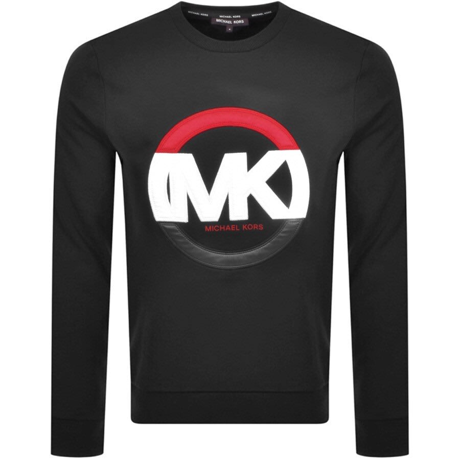 Alternative Image for ProductMichael Kors Victory Crew Neck Sweatshirt Black1