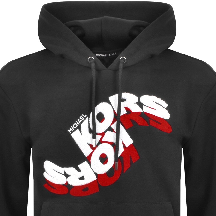 Alternative Image for ProductMichael Kors Wave Logo Hoodie Black2
