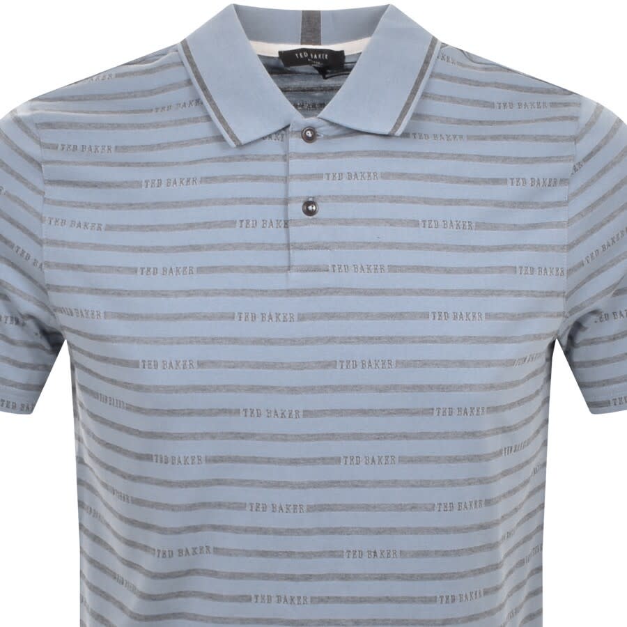 Alternative Image for ProductTed Baker Tildarg Short Sleeve Polo T Shirt Blue2
