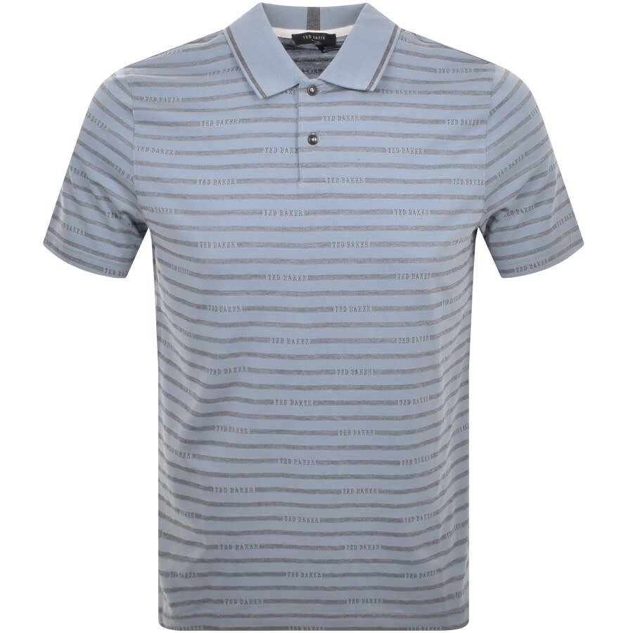Alternative Image for ProductTed Baker Tildarg Short Sleeve Polo T Shirt Blue1