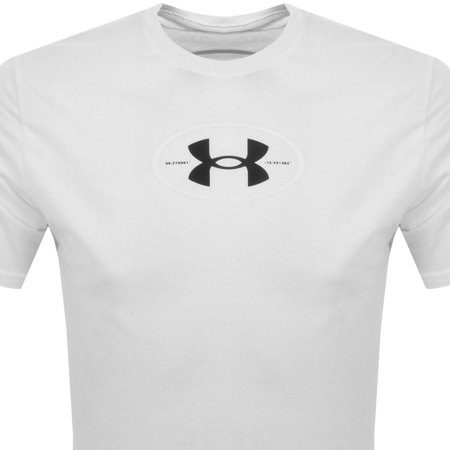 Alternative Image for ProductUnder Armour Logo T Shirt White2