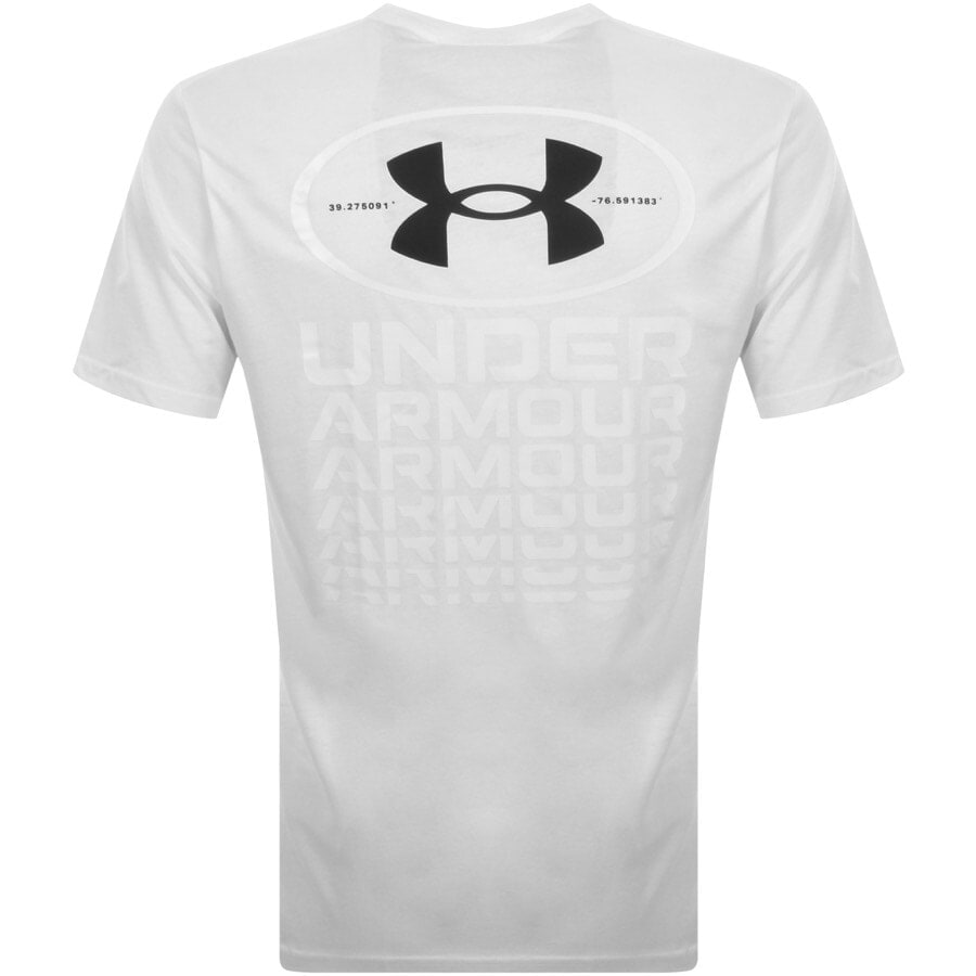 Alternative Image for ProductUnder Armour Logo T Shirt White3