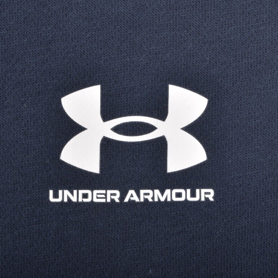 Alternative Image for ProductUnder Armour Rival Jersey Hoodie Navy3