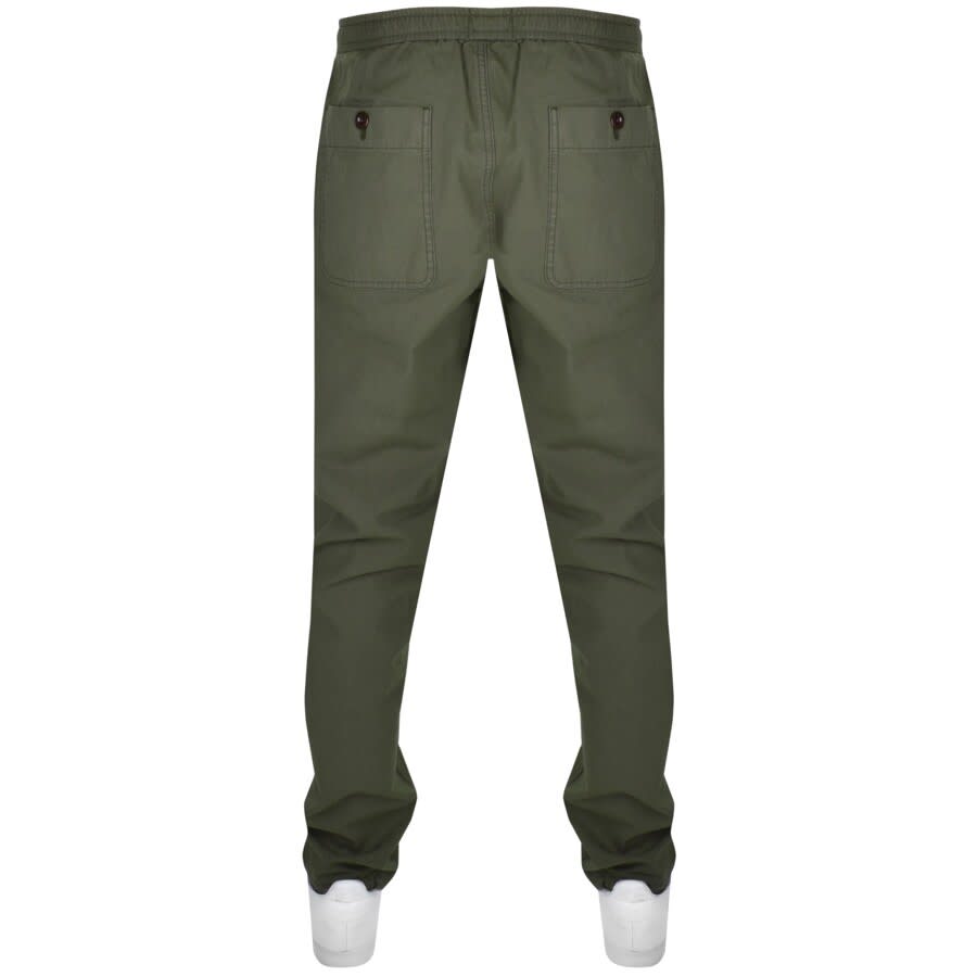 Alternative Image for ProductPretty Green Casual Trousers Khaki2