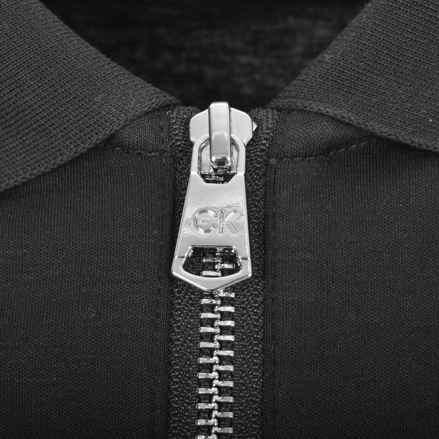 Alternative Image for ProductCalvin Klein Long Sleeved Polo T Shirt Black3