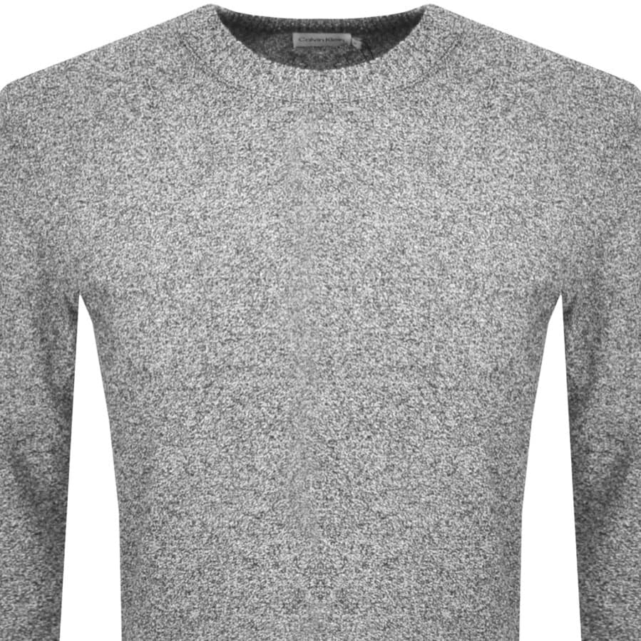 Alternative Image for ProductCalvin Klein Logo Knit Jumper Grey2