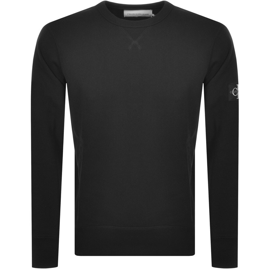 Alternative Image for ProductCalvin Klein Jeans Monogram Sweatshirt Black1