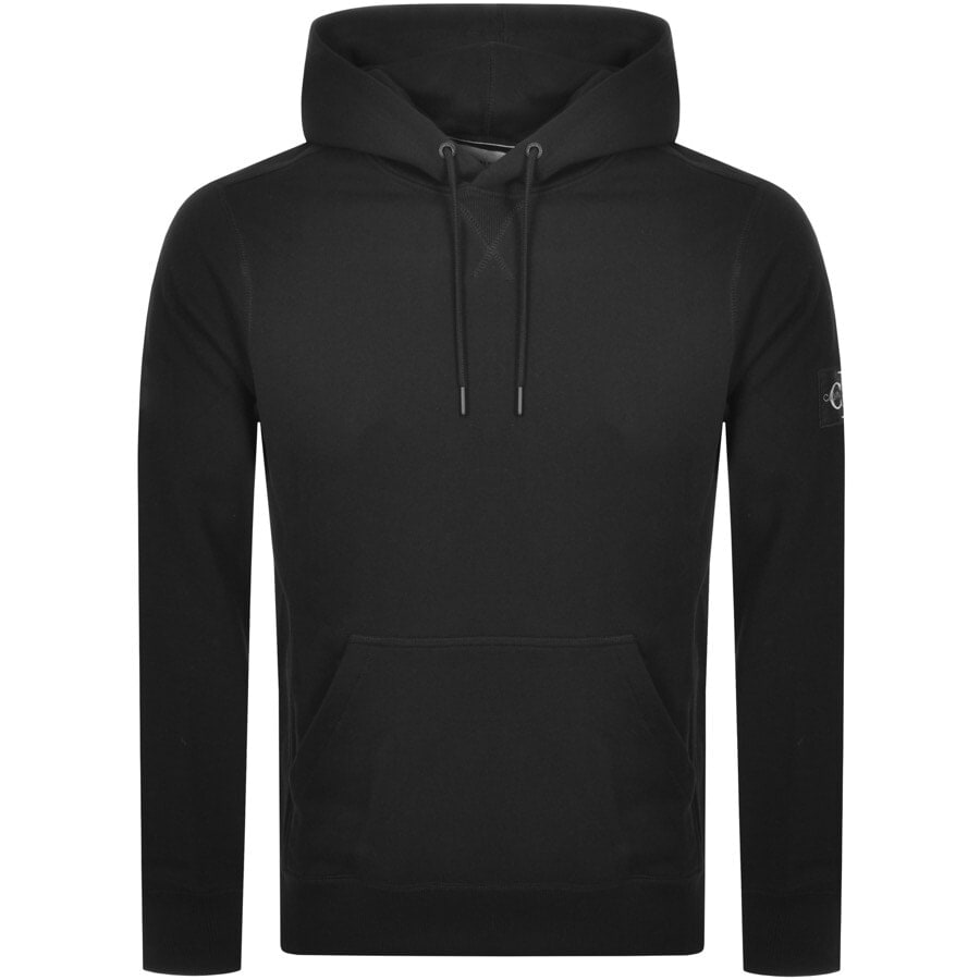 Alternative Image for ProductCalvin Klein Jeans Logo Hoodie Black1