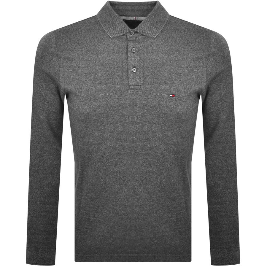 long sleeve polo tommy