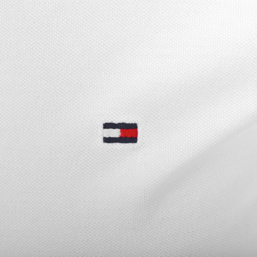 Alternative Image for ProductTommy Hilfiger Tipped Slim Fit Polo T Shirt White3