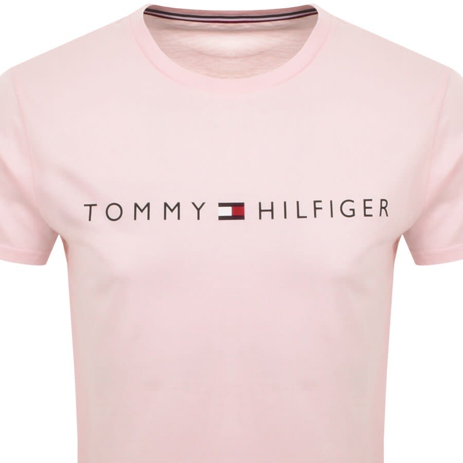 Alternative Image for ProductTommy Hilfiger Logo T Shirt Pink2