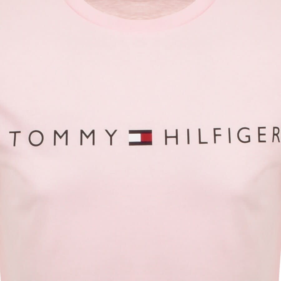 Alternative Image for ProductTommy Hilfiger Logo T Shirt Pink3
