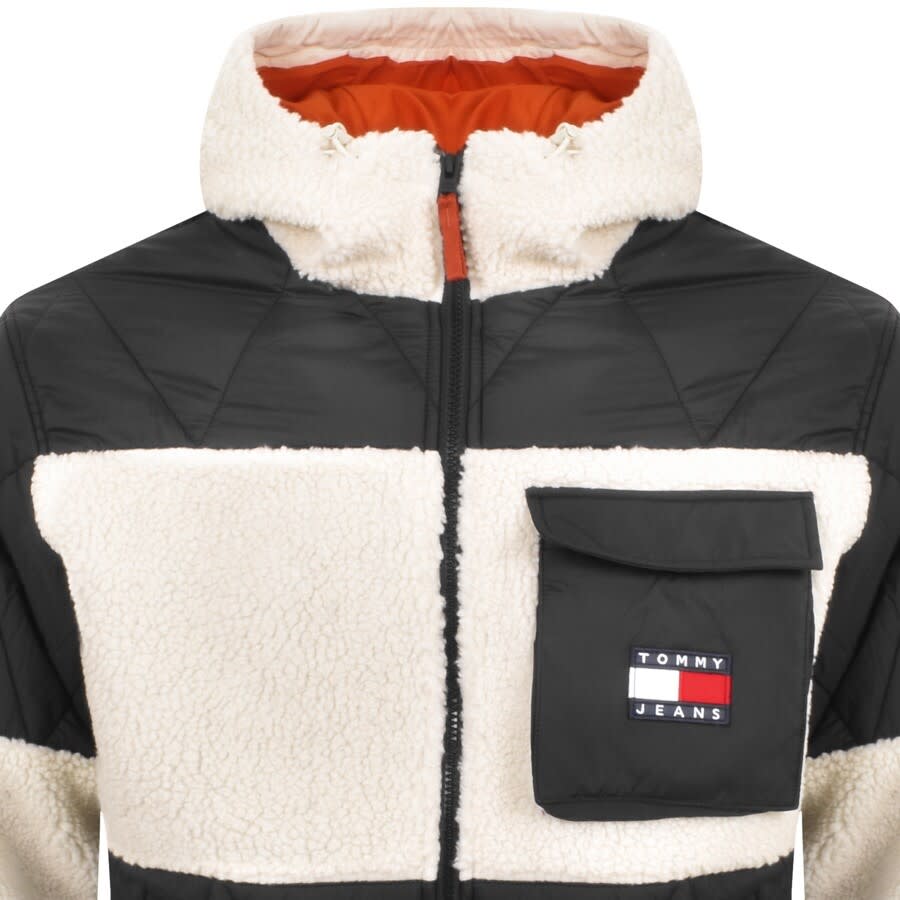 Alternative Image for ProductTommy Jeans Sherpa Mix Jacket Black2