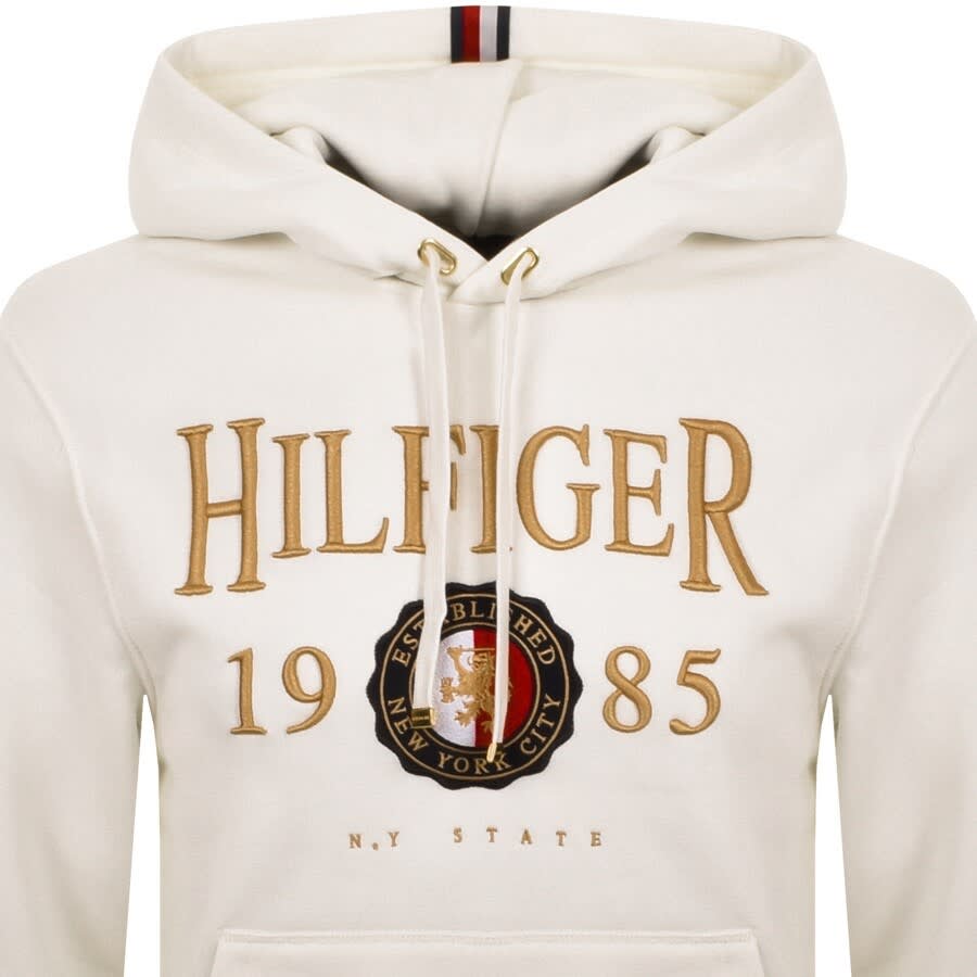 Alternative Image for ProductTommy Hilfiger Icon Logo Pullover Hoodie White2