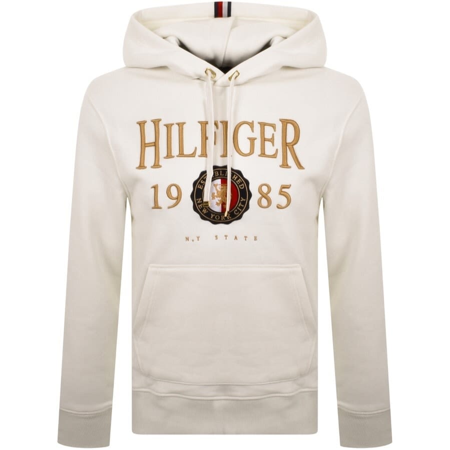 Alternative Image for ProductTommy Hilfiger Icon Logo Pullover Hoodie White1