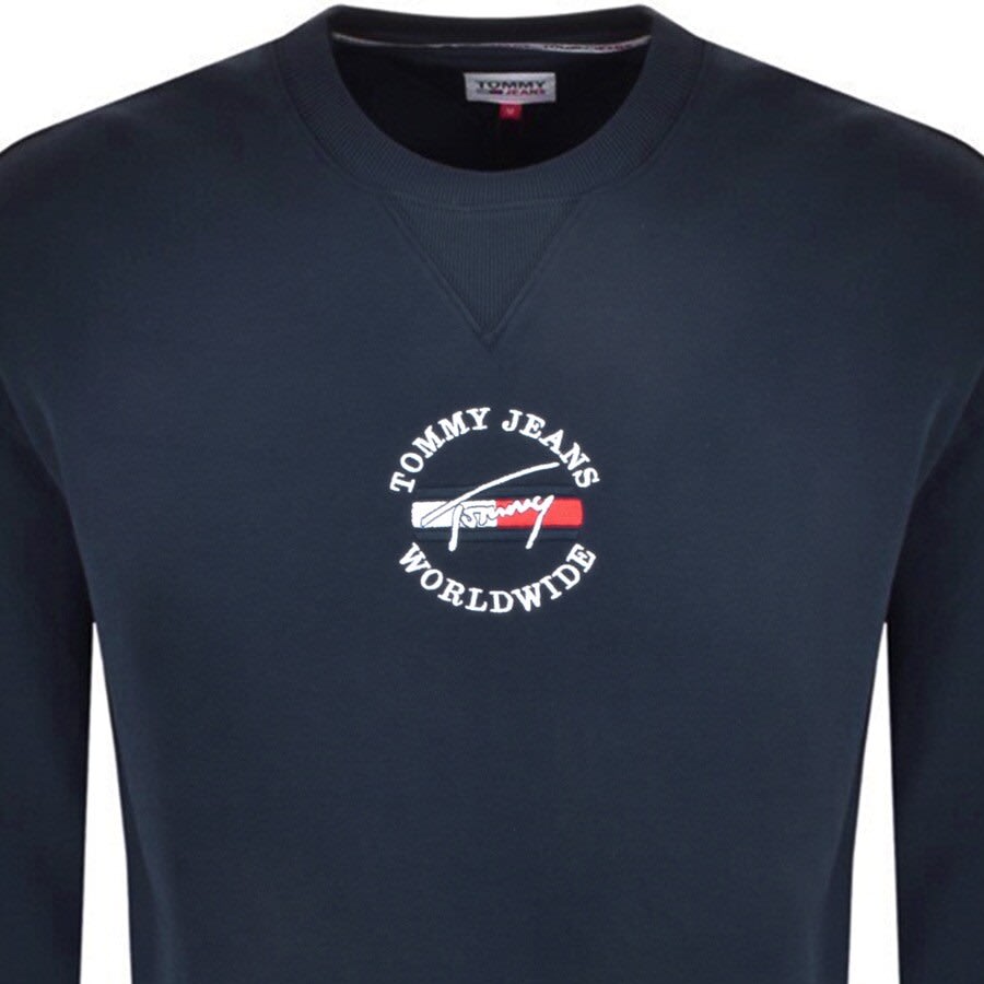 Alternative Image for ProductTommy Jeans Timeless Sweatshirt Navy2