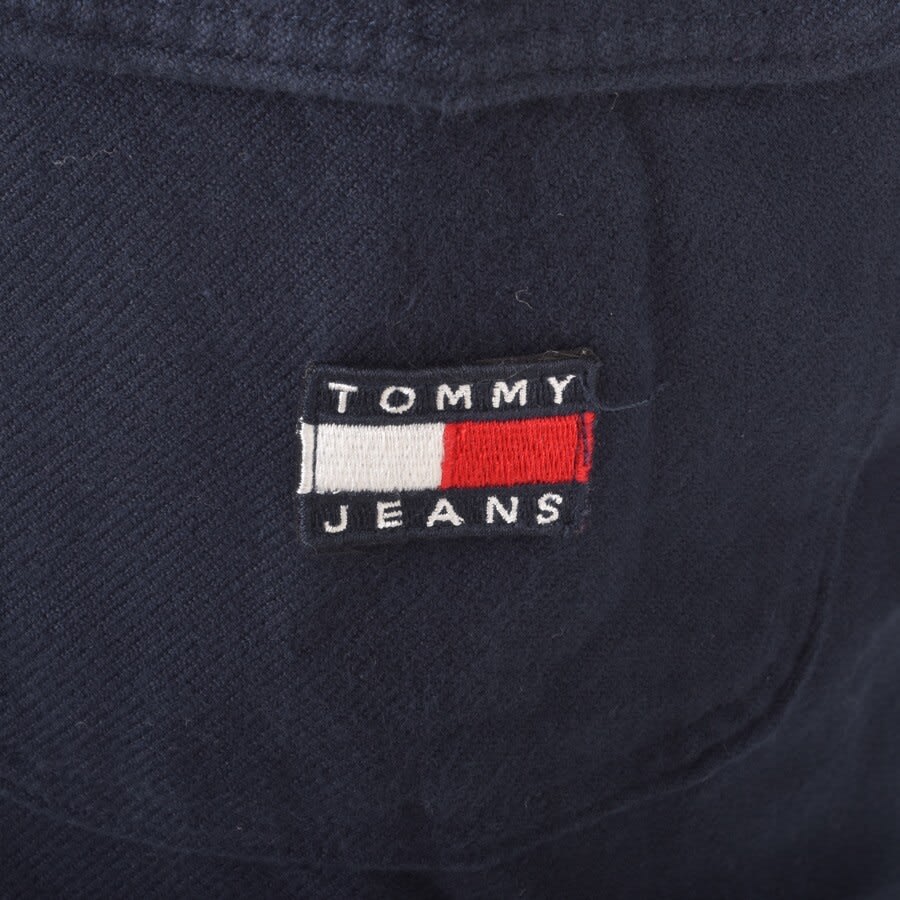 Alternative Image for ProductTommy Jeans Twill Brushed Overshirt Navy3