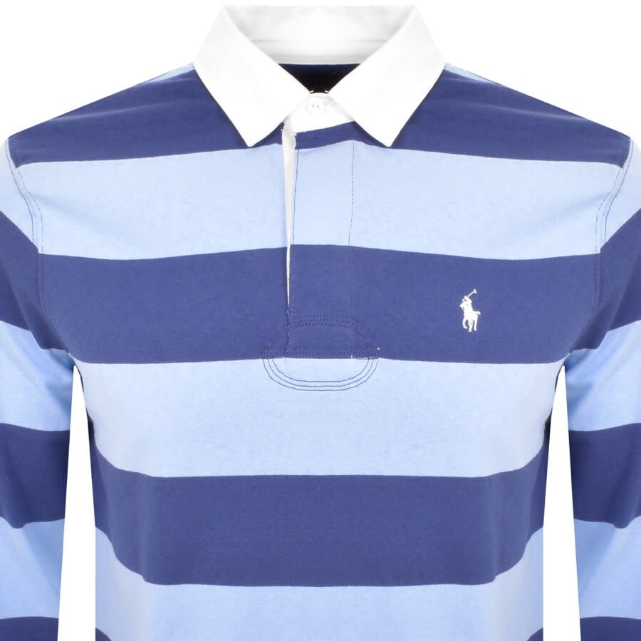 Alternative Image for ProductRalph Lauren Long Sleeve Rugby Polo T Shirt Navy2