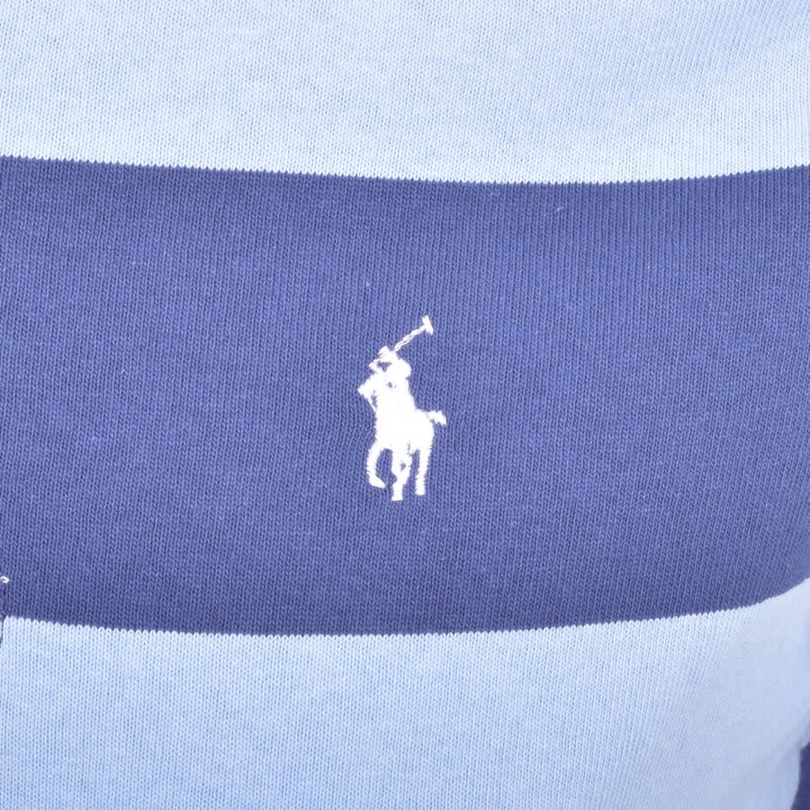 Alternative Image for ProductRalph Lauren Long Sleeve Rugby Polo T Shirt Navy3