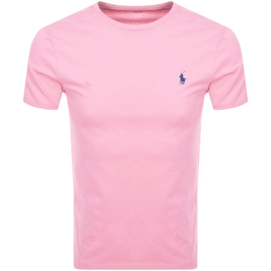 Alternative Image for ProductRalph Lauren Crew Neck T Shirt Pink1