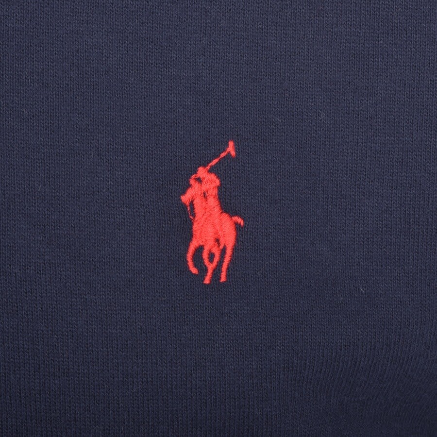 Alternative Image for ProductRalph Lauren Half Zip Sweatshirt Navy3