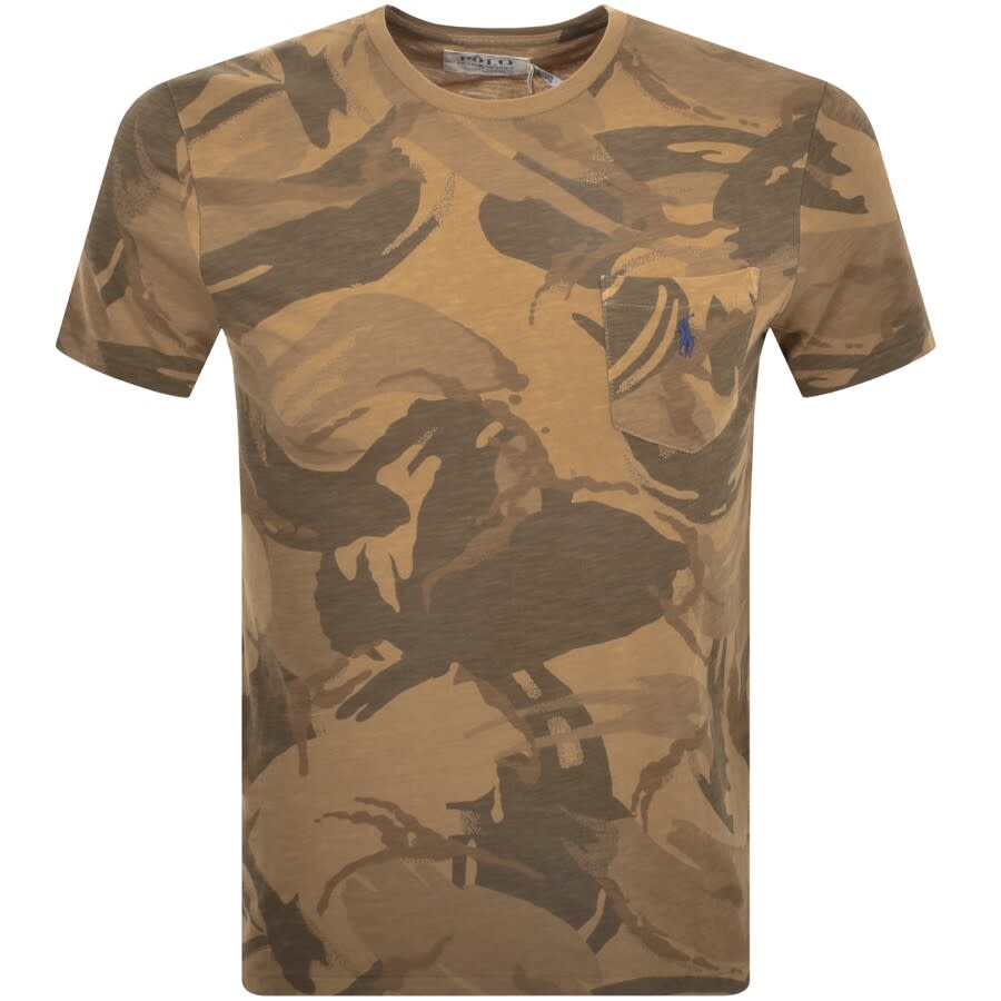 Alternative Image for ProductRalph Lauren Custom Slim T Shirt Brown1