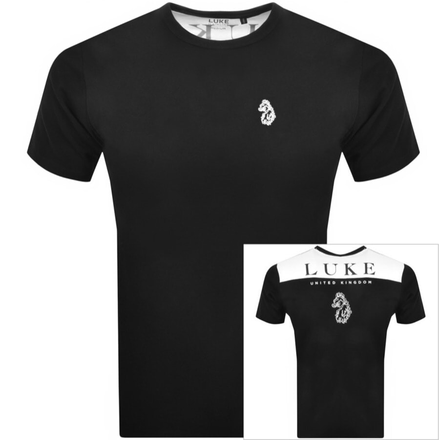 Alternative Image for ProductLuke 1977 Back Up Patch Pocket T Shirt Black1
