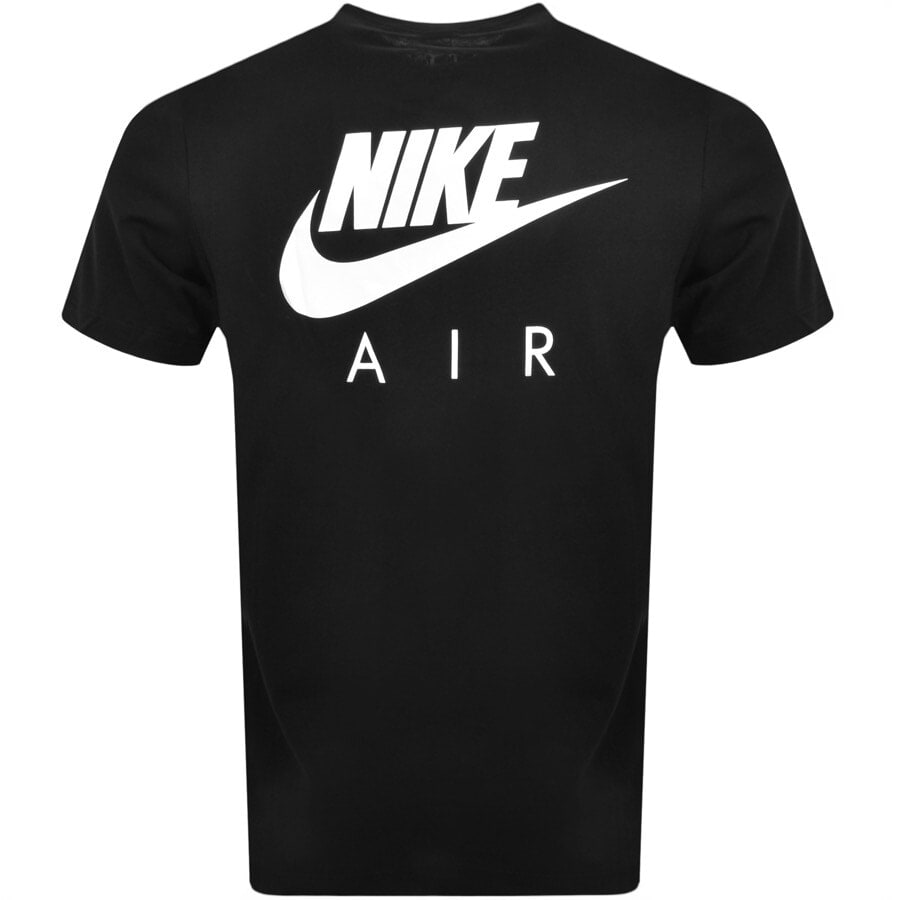Alternative Image for ProductNike Crew Neck Icon Swoosh T Shirt Black3