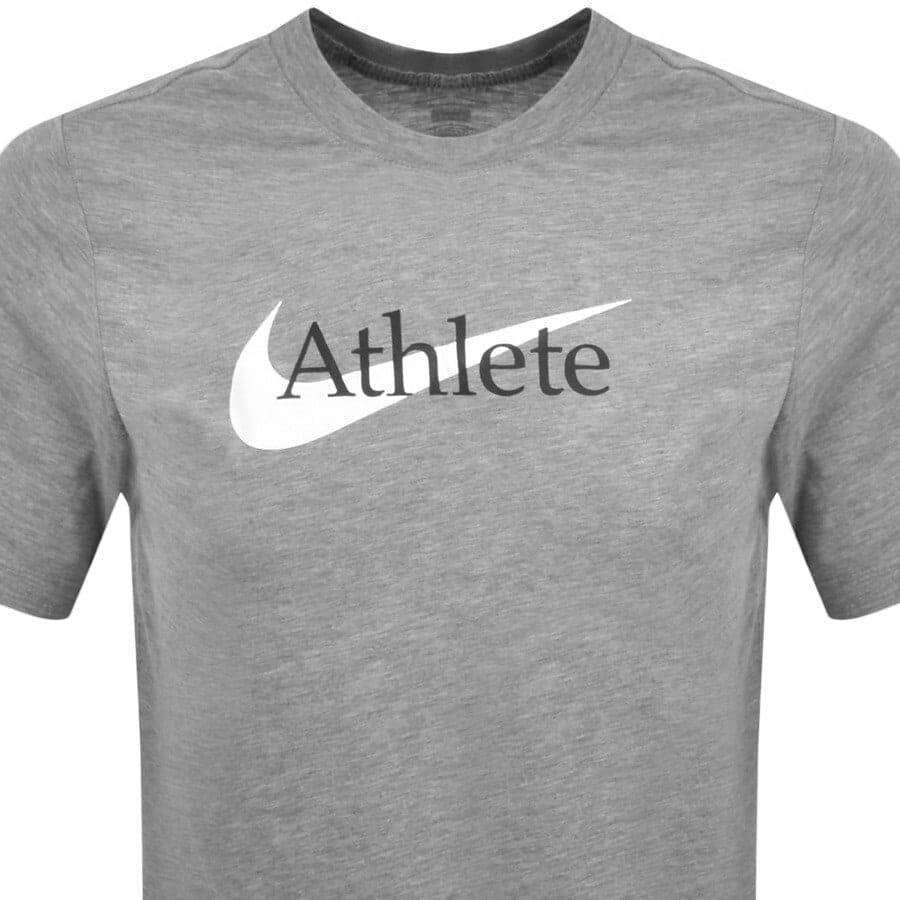 Alternative Image for ProductNike Training Athlete Logo T Shirt Grey2